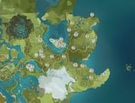 Image via Genshin Impact interactive map website